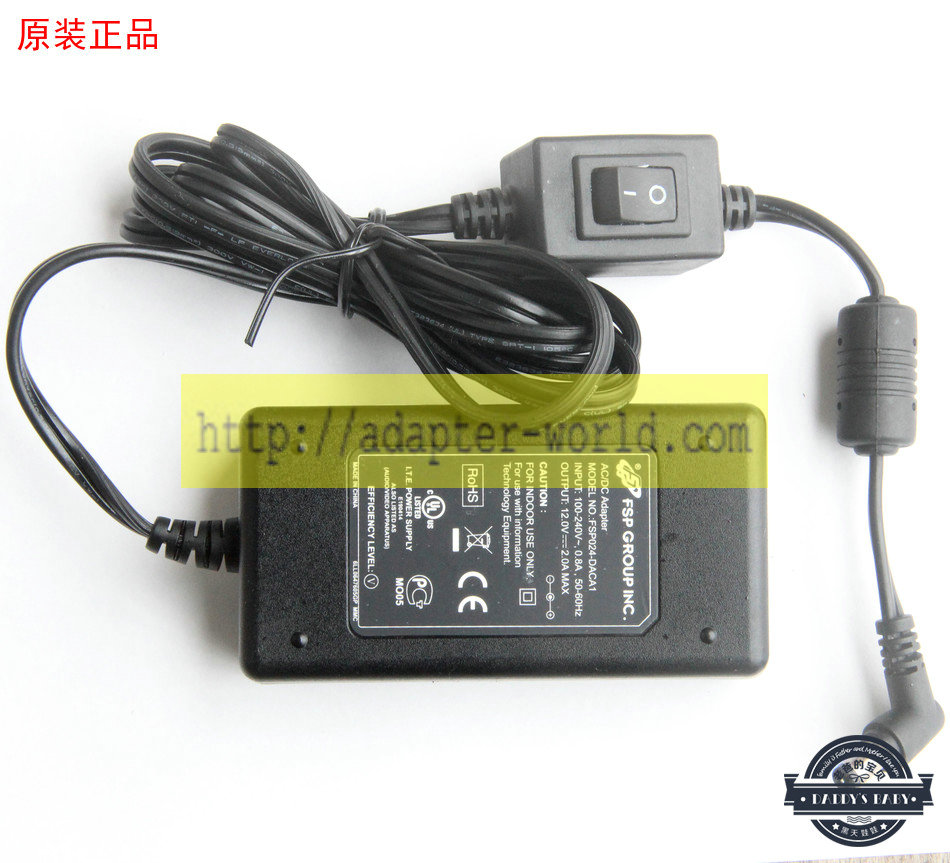 *Brand NEW*AC DC Adapter FSP 12V 2A (24W) FSP024-1ADA22A EADP-24MB A AA2622L POWER SUPPLY - Click Image to Close